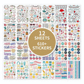 A4 Love Wedding Scrapbooking Stickers