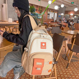 Backpack Large Capacity Early High Student Schoolbag
