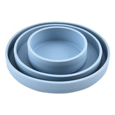 Baby Training And Feeding Silicone Dinner Plate Baby Food Supplement Bowl