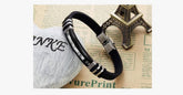 Zap Stainless Steel Mens Bracelet