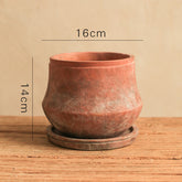 Vintage pottery decoration pottery