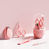 Round Can Set Baby Nail Clippers For Newborns