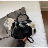 Portable Solid Color Cloud Fashion Shoulder Small Bag