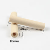 Manual Beading With Cylindrical Beads