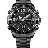 Southeast Asian Spiral Stainless Steel Young Men's Watch