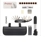Bicycle Repair Kit, Inflator, Tire Repair Kit