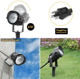 Bluetooth Lawn Lamp Ground Plug Projection Garden Courtyard