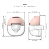 Electric Breast Wearable Integrated Bilateral Automatic Breast Suction