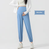 Ice Silk Thin Type Sunscreen Plus Size Maternity Pants Sports Pants