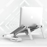 Adjustable gaming laptop holder