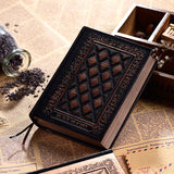 Embossed Faux Leather Notepad Three-dimensional Super Thick