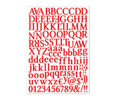 Serif Alphabet Stickers Gift Decoration Stationery