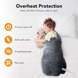 Electric heating of heating shawl