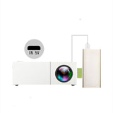 Hot YG310 Mini Projector Home HD LED
