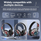 Headset Bluetooth Headset E-sports Games Music Folding Card