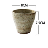 Retro Style Fashion Simple Rough Pottery Tableware