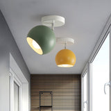 Macaron Ceiling Lamp Aisle Light LED Color Iron Home Lighting