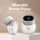 Wearable Electric Breast Large Suction Invisible Integrated Hands-free