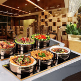Tempered Glass Heating Plate With Electric Heating