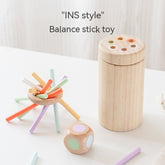 Educational Balance Wooden Stick Game Children's Fine Action Concentration Training Toy
