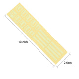 Car Window Luminous Key Sticker