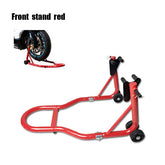 Lifting And Lowering Maintenance Tools For Motorcycle Front And Rear Wheels