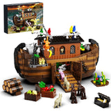 Construction Ship Series Assembling Toys Building Block Set Ornaments