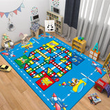 Cartoon Game Carpet Children Bedroom Bedside Blanket