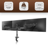 Three-screen Monitor Stand Computer Desktop Adjustable