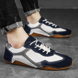 Casual Versatile Octopus Gommino Lace-up Hot Fashion Fashionmonger Men's Shoes