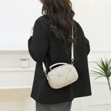 Fashion Three-layer Retro Trendy Patchwork Small Bag