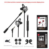 In-ear For Phone Computer Wired With Mic Heavy Bass Computer Headset