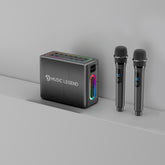 High-power Outdoor Karaoke Bluetooth Audio Mobile Karaoke With Microphone Sound Card