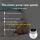 Wearable Electric Breast Large Suction Invisible Integrated Hands-free