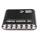 Dts Digital To Analog Audio Decoder Fiber Coaxial To 5.1 Channel Dolby Ac-3 Converter