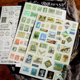 Plant Leaves Flower Rub On Stickers Aesthetic Scrapbooking Journal Decoration DIY Craft