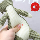 Plush Cartoon Puppy Dog Toy Pet Dog Chew Squeak Toys For Small Dogs Teeth Grinding Pet Products Dog Accessories