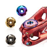Front Fork Faucet Upper Cover Titanium-plated Cover Modified Riser Fittings