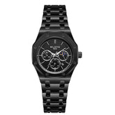 Women's Watch Luminous Steel Strap Calendar