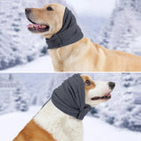 Noise Reduction Dog Hoodie Dog Head Warp Dog Calming Hoodie Hematoma Ear Wraps Head Cover Muffs For Anxiety Relief Pet Supplies