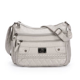 New Fashion Wash Soft Leather Shoulder Bag