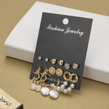 New Style Pearl Earrings For Girls European And American Jewelry