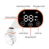 Wearable Electric Breast Pump For Postpartum Pumping Without Hand