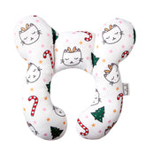 U Shaped Pillow Travel Car Seat Neck Protector