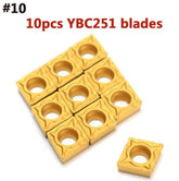 CCMT060204-HMYBC151 Plant Drill Numerical Control Blade Steel Parts Finishing Turning