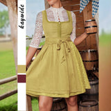 Elegant Graceful Style Waist Stitching Women's Short Skirt Dress