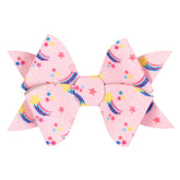 Children's Hair Accessories Windmill Bow Hairpin Sequins Glitter Baby