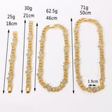 Small Butterfly Chain Diamond Rhinestone Necklaces