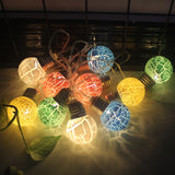 Led Lights Cracked Bulbs String Of Festive Decorations