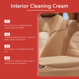 Leather Interior Care Cream Car Seat Polishing